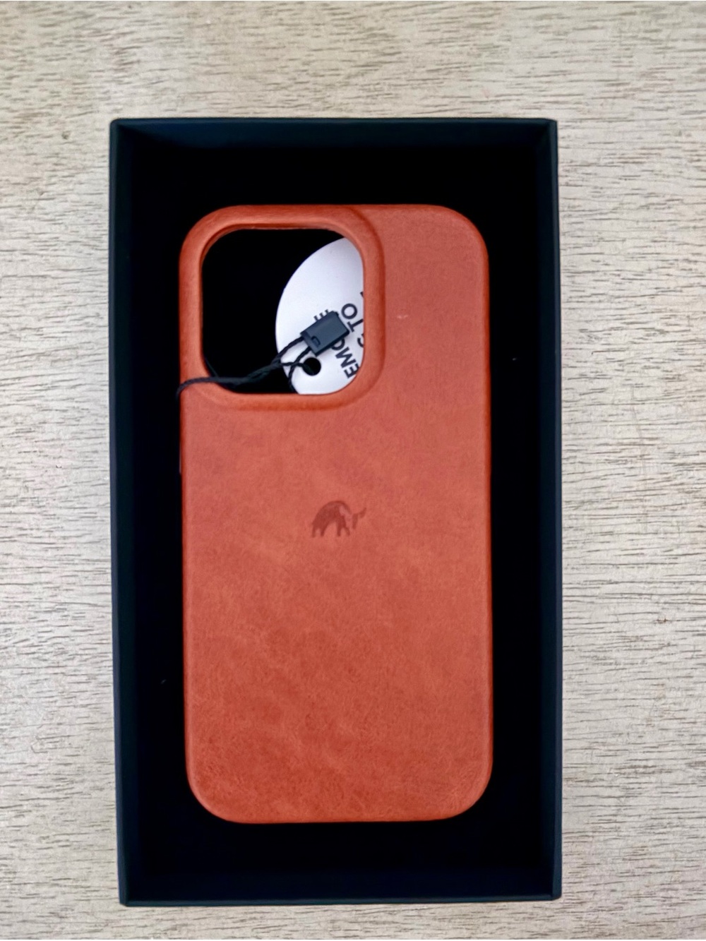 Bullstrap Minimalist MagSafe Phone Case iPhone 14 Pro in Sienna NWT